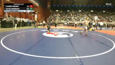 2A-165 lbs Cons. Semi - Jacob Anderson, Moorcroft vs Louden Bremer, Lingle-Ft. Laramie/Southeast