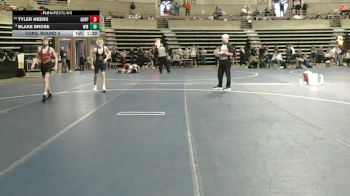 114 Championship Bracket Cons. Round 4 - Tyler Heers, Grand Rapids vs Blake Brose, Watertown-Mayer