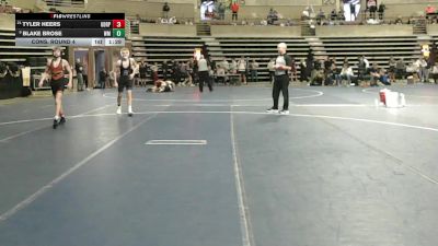 114 Championship Bracket Cons. Round 4 - Tyler Heers, Grand Rapids vs Blake Brose, Watertown-Mayer