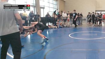 81 lbs Rr Rnd 5 - Cameron Ferreira, CTWHALE Beluga - MSE vs Vander Zimmerman, Triumph Blue - MSE