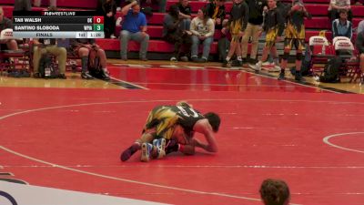 127 lbs Final - Taii Walsh, OK vs Santino Sloboda, WPIAL