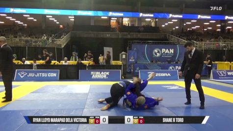 Shane R Toro vs Ryan Lloyd Marapao Dela Victoria 2026 Pan Jiu Jitsu IBJJF Championship