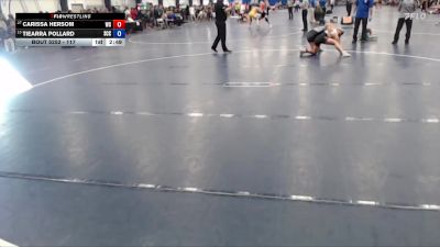 117 lbs Cons. Round 4 - Carissa Hersom, Wartburg vs Tiearra Pollard, Southeast CC