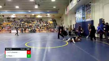 106 lbs Cons. Round 5 - Ajalynn Panoke-Jimenez, Hillcrest vs Deandra Meza, Walnut