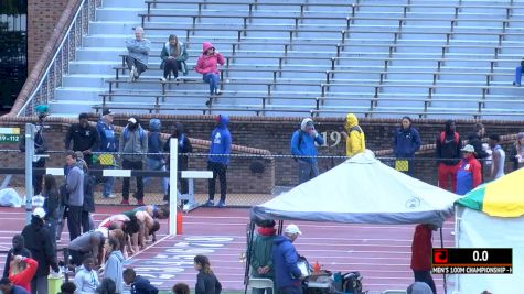 Men's 100m Championship, Heat 10