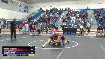117 lbs Cons. Round 2 - Farah Mudher, Palomar College vs Taylor Casey, Arizona State Club