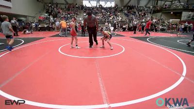 76 lbs Quarterfinal - Brecham Nelson, Team Tulsa Wrestling Club vs Brantley Brunger, Raw Wrestling Club