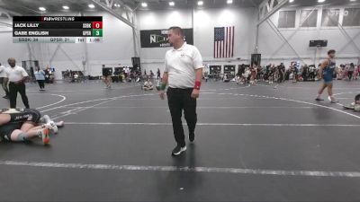 175 lbs Round 5 (6 Team) - Jack Lilly, South Side WC Black vs Gabe English, GPS Red