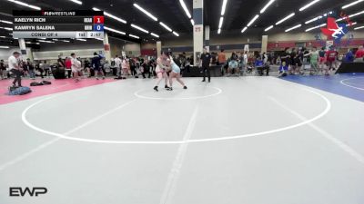 135 lbs Consi Of 4 - Kaelyn Rich, Heart And Pride Wrestling Club vs Kamryn Salena, Grind Wrestling Club