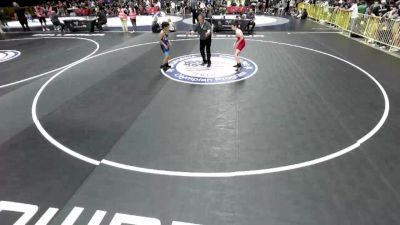 75 lbs Quarters - Ilmir Saifullin vs Orlando Cruz, Red Wave Wrestling