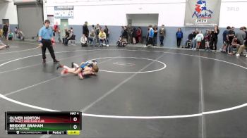 56 lbs 1st Place Match - Bridger Graham, Mat-Su Matmen vs Oliver Horton, Mid Valley Wrestling Club