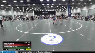 69-72 lbs 1st Place Match - Julie Fleming, Pennsylvania vs Brooklynn Cline, Salina Wrestling Club