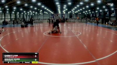 160 lbs Rd# 10- 4:00pm Saturday Final Pool - Garrett Lynn, Oklahoma Elite vs Brendan Davies, Westshore D.S.