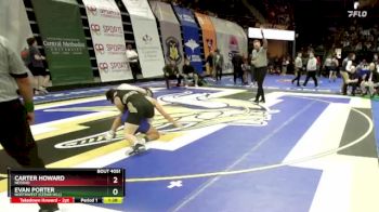 144 Class 4 lbs Champ. Round 1 - Carter Howard, Neosho vs Evan Porter, Northwest (Cedar Hill)