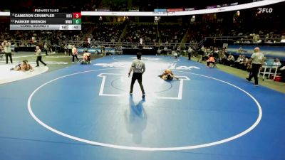 I-101 lbs Cons. Round 2 - Parker Brenon, Williamsville North vs Cameron Crumpler, Niagara Falls