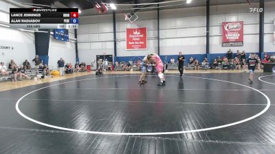 225 lbs Lance Jennings, Ohio Grey vs Alan Radjabov, Pennsylvania Red