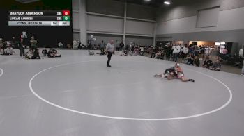 80 lbs Cons. Rd Of 16 - Lukas Lomeli, Shelton Wrestling Academy vs Braylon Anderson, Siouxland Wrestling Academy