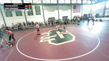 114-120 lbs 3rd Place Match - Peyton Nowicki, Rise Wrestling Academy vs Pedro Hernandez, Jr Raiders/ SS