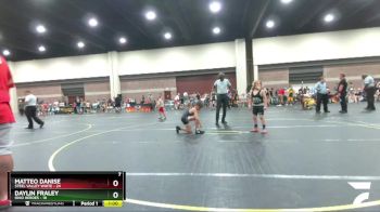 75 lbs Round 1 (6 Team) - Daylin Fraley, Ohio Heroes vs Matteo Danise, Steel Valley White