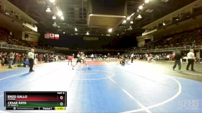 138 lbs Champ. Round 2 - Enzo Gallo, Placer vs Cesar Raya, St. Mary`s
