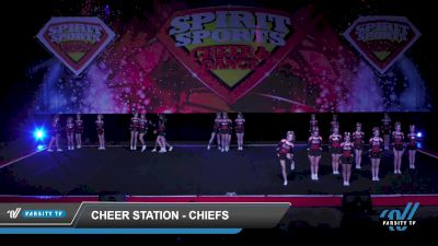 Cheer Station - Chiefs [2022 L4 Junior - D2 Day 2] 2022 Spirit Sports Dallas Nationals DI/DII