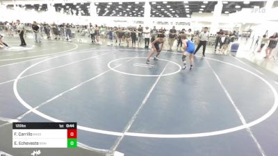 120 lbs Consi Of 8 #2 - Elias Echeveste, Bonita HS vs Fabian Carrillo, Bagdad Sultans