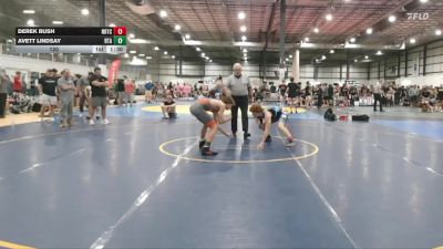 120 lbs Allday - Derek Bush, NOKE RTC vs Avett Lindsay, BELIEVE TO ACHEIVE