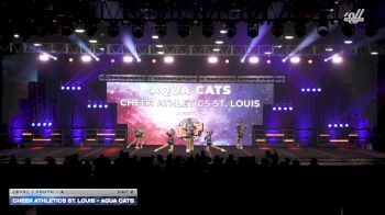 Cheer Athletics St. Louis - Aqua Cats [2025 L1 Youth - A Day 2] 2025 WSF Grand Nationals