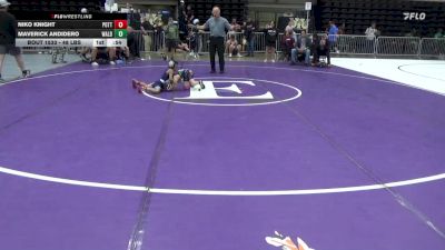 48 lbs Consolation - Niko Knight, Pottsville vs Maverick Andidero, Walden