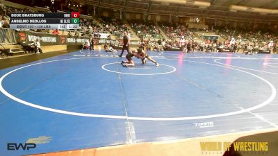 120 lbs 2nd Place - Bode Bratsburg, Nebraska Boyz vs Anselmo DeOllos, Nebraska Elite