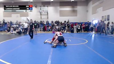 144 lbs Semis - Waylon Nelson, Clearwater Valley Wrestling Club vs Landon Conover, Sublime Wrestling Academy
