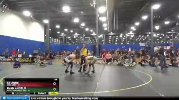 138 lbs Round 1 (6 Team) - Ryan Angelo, Attrition Wrestling vs Cy Aune, ARES Grey