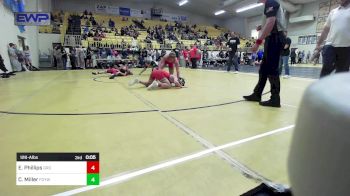 170 lbs Final - Brendan Bell, Fort Gibson Youth Wrestling vs Kolt Stevens, Fort Gibson Youth Wrestling