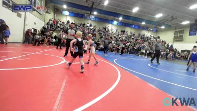 43 lbs Round Of 16 - Rafe Evans, Tiger Trained Wrestling vs Pete Martin, Berryhill Wrestling Club