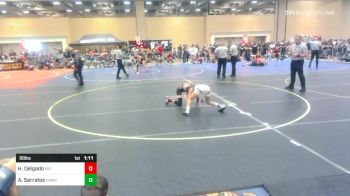 88 lbs Final - Hailey Delgado, Nxt Lvl Wr Ac vs Angelica Serratos, Hawkeye/Speakeasy WC