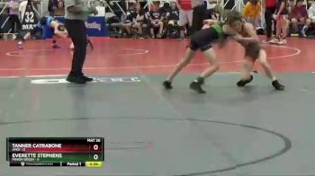 76 lbs Round 4 (6 Team) - Everette Stephens, Minion Green vs Tanner Catrabone, Apex