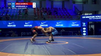 61 kg Qualif. - Marc Arias Alvarez, Spain vs Ali Khorramdel, Iran