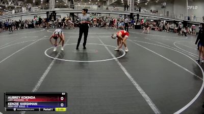 70 lbs Round 6 (8 Team) - Aubrey Kokinda, Lady Assassins vs Kenzie Harshman, MGW Lost Souls