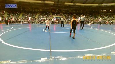 49 lbs Consi Of 16 #2 - Franciso Lopez, OKC Saints Wrestling vs Brantley Farrell, Team Nazar