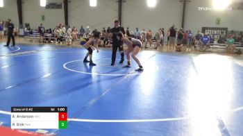 132 lbs Consolation - Aurora Anderson, Nb Elite vs Raygon Sisk, Punisher WC