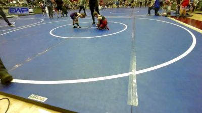 49 lbs Rr Rnd 1 - Jonathan Robinson, Panther Youth Wrestling-CPR vs Kasen Manning, Lonoke Youth Wrestling