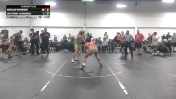 138 lbs Round 3 (4 Team) - Deegan Woomer, Maryland Mallets vs Giovanni Gutierrez, Team Darkhorse