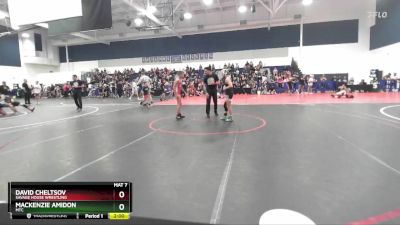 83 lbs Quarterfinal - David Cheltsov, Savage House Wrestling vs Mackenzie Amidon, MTC