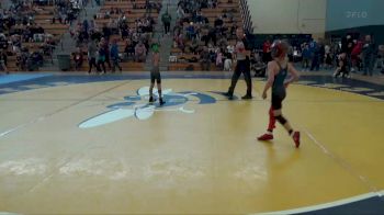 55 lbs Champ. Round 2 - Asher Johnson, Owatonna Wrestling Association vs Sawyer Hermsen, Humboldt Wildcats