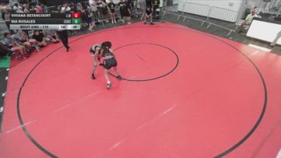 110 lbs 3rd Place Match - Viviana Betancourt, Lady Lancers Wrestling vs Nia Rosales, Cal Grapplers Wrestling Club