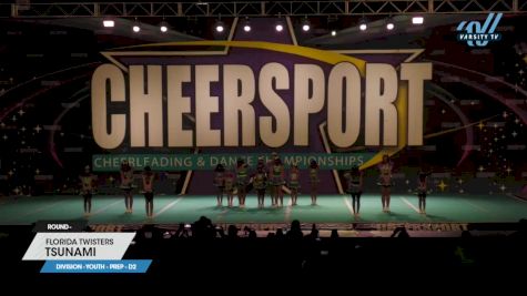 Florida Twisters - Tsunami [2023 L2.2 Youth - PREP - D2] 2023 CHEERSPORT National All Star Cheerleading Championship