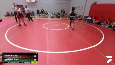 185 lbs Round 5 (6 Team) - Angelina Elias, TMNT vs Avery Mitchell, High Plains Marauders