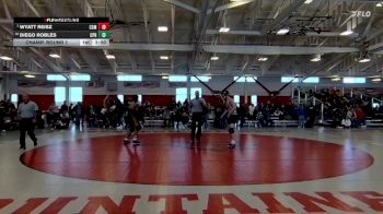 174 lbs Champ. Round 1 - Wyatt Reisz, Colorado School Of Mines vs Diego Robles, Cal Poly Humboldt