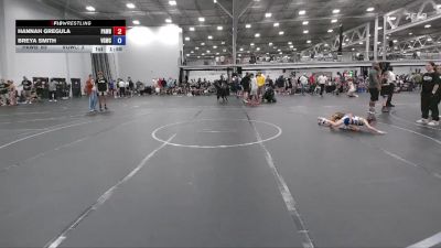 50 lbs Round 2 - Hannah Gregula, PA West Black vs Breya Smith, Venom Girls WC