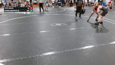 120 lbs Round 2 (4 Team) - Tate Sauls, Game House vs Daren Respicio Jr, GA Misfits